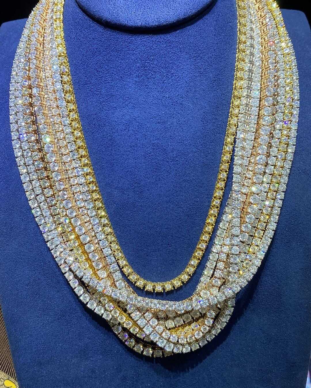 4 Mm Cuban Link Chain Tennis Chain - Image 4