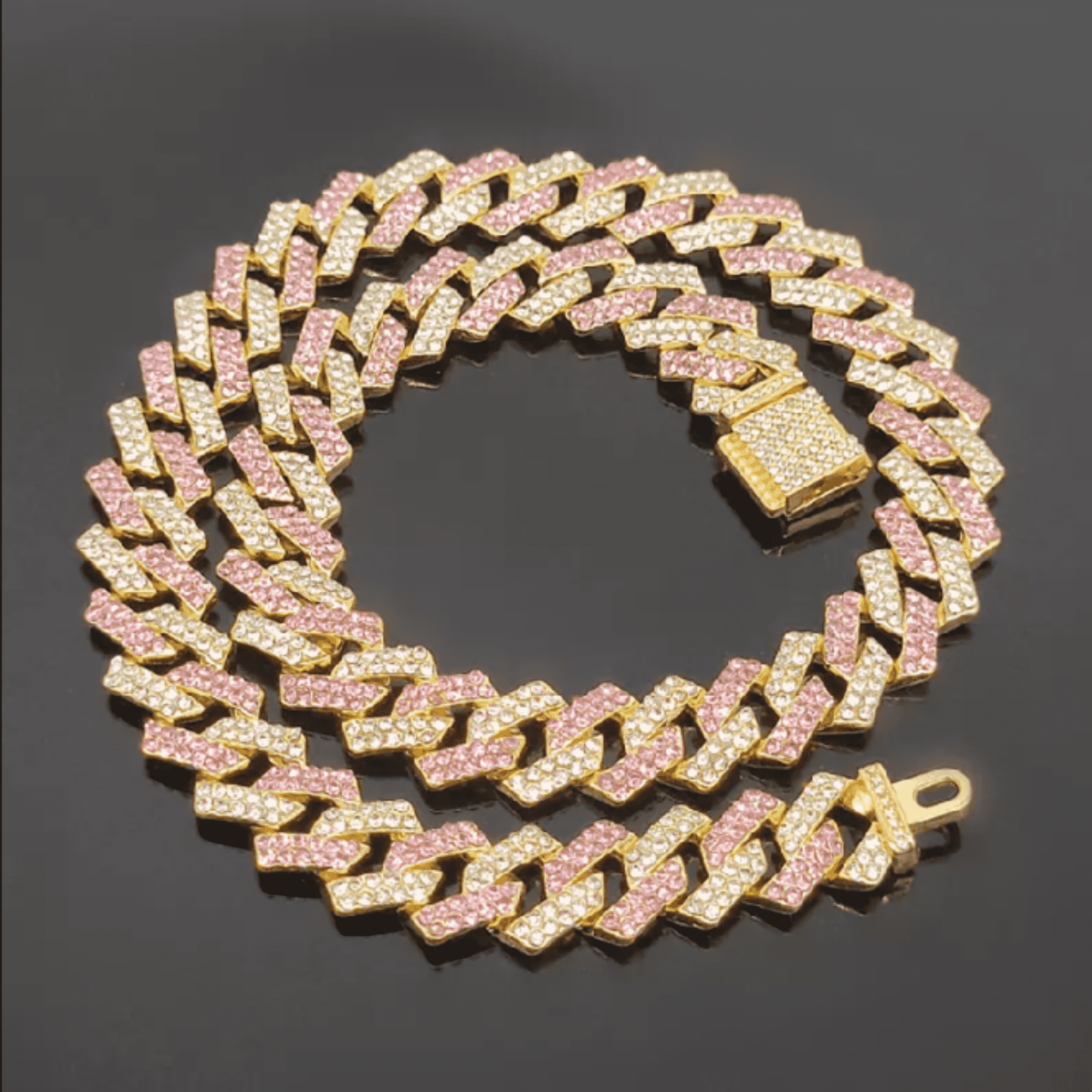 14mm Silver Diamond Men’s Moissanite Iced Out Cuban Link Chain - Image 9