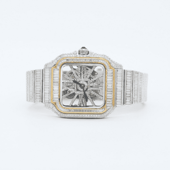Stylish Iced Moissanite Watches for Men & Women