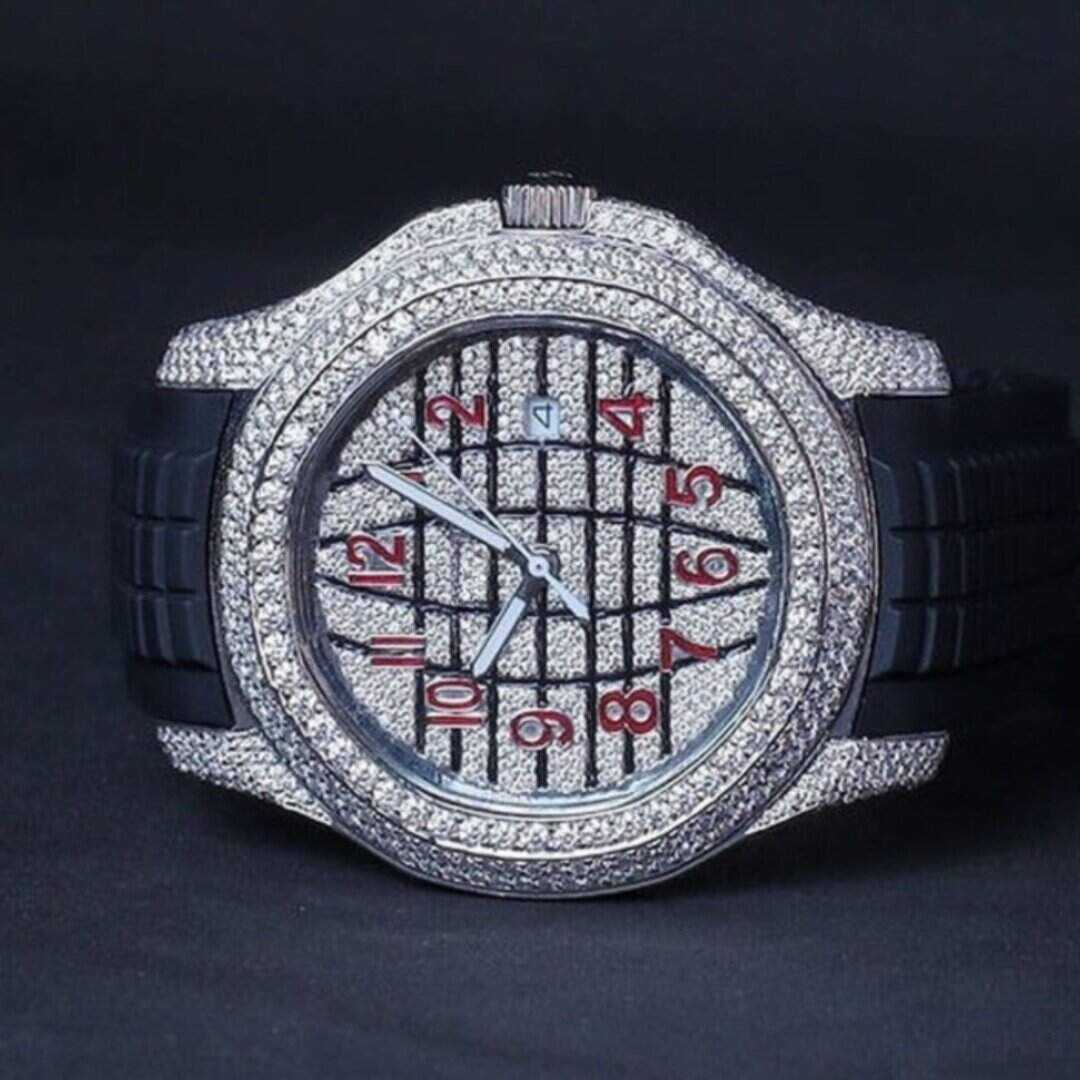 Style Automatic Bust Down VVS Moissanite Watch