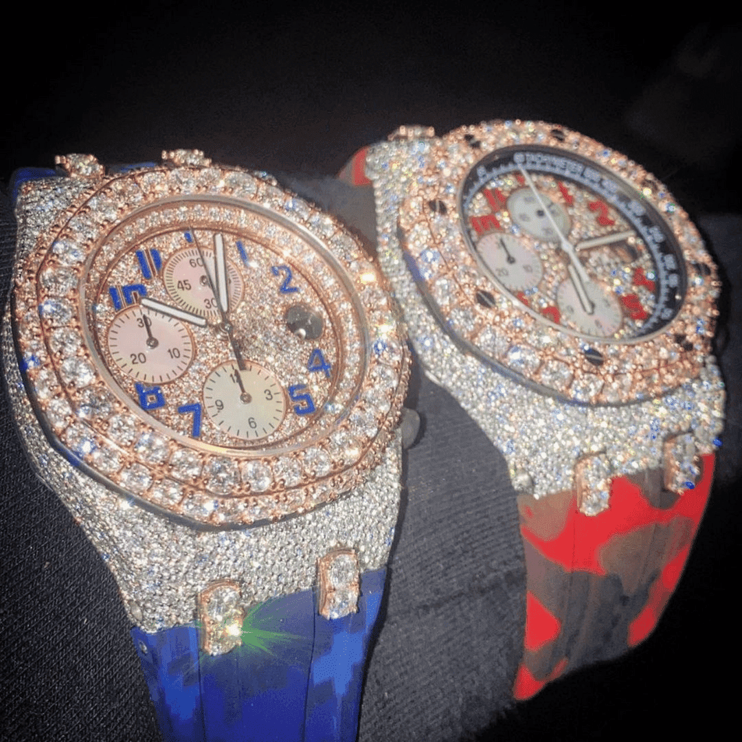 Ultimate Sparkle Dazzling Moissanite Watch for Everyone - Image 2