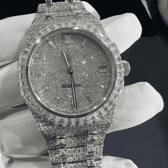 Luxury Moissanite Watches High Shine for Men & Women