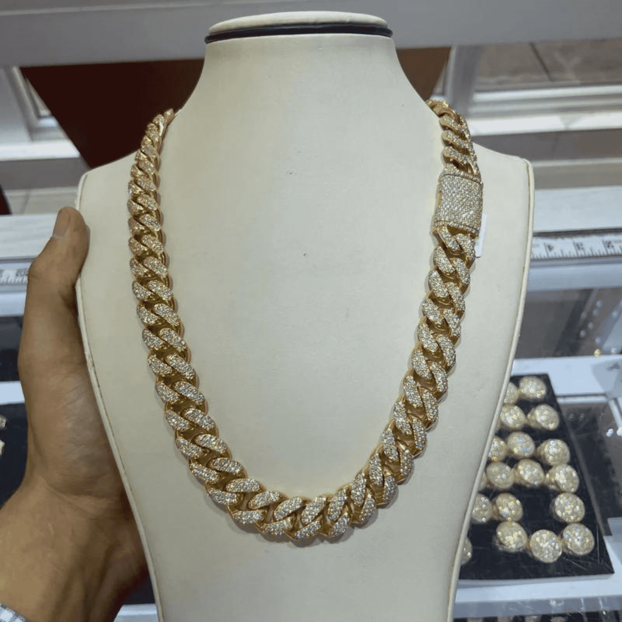 14 mm Cuban Link Chain