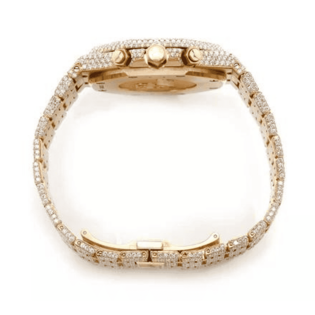 Stainless Steel Moissanite Watch for Gift - Image 3