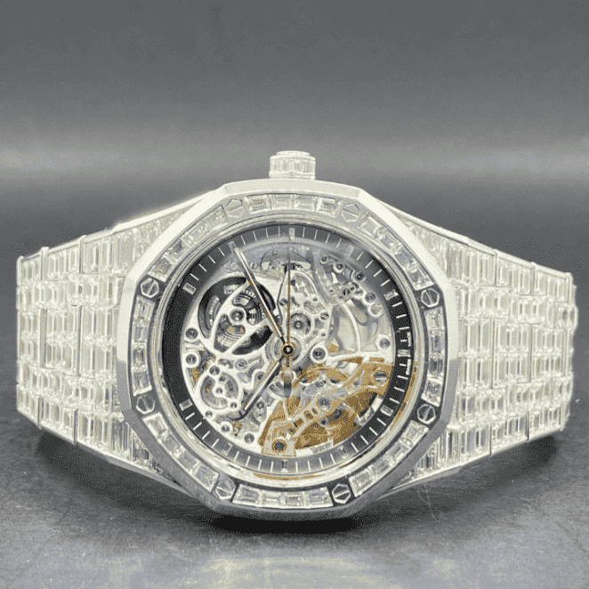 Moissanite Watches Full Iced Luxury Design for Men & Women