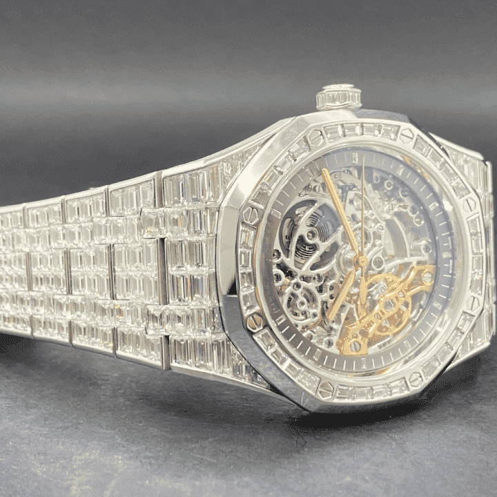 Moissanite Watches Full Iced Luxury Design for Men & Women - Image 3