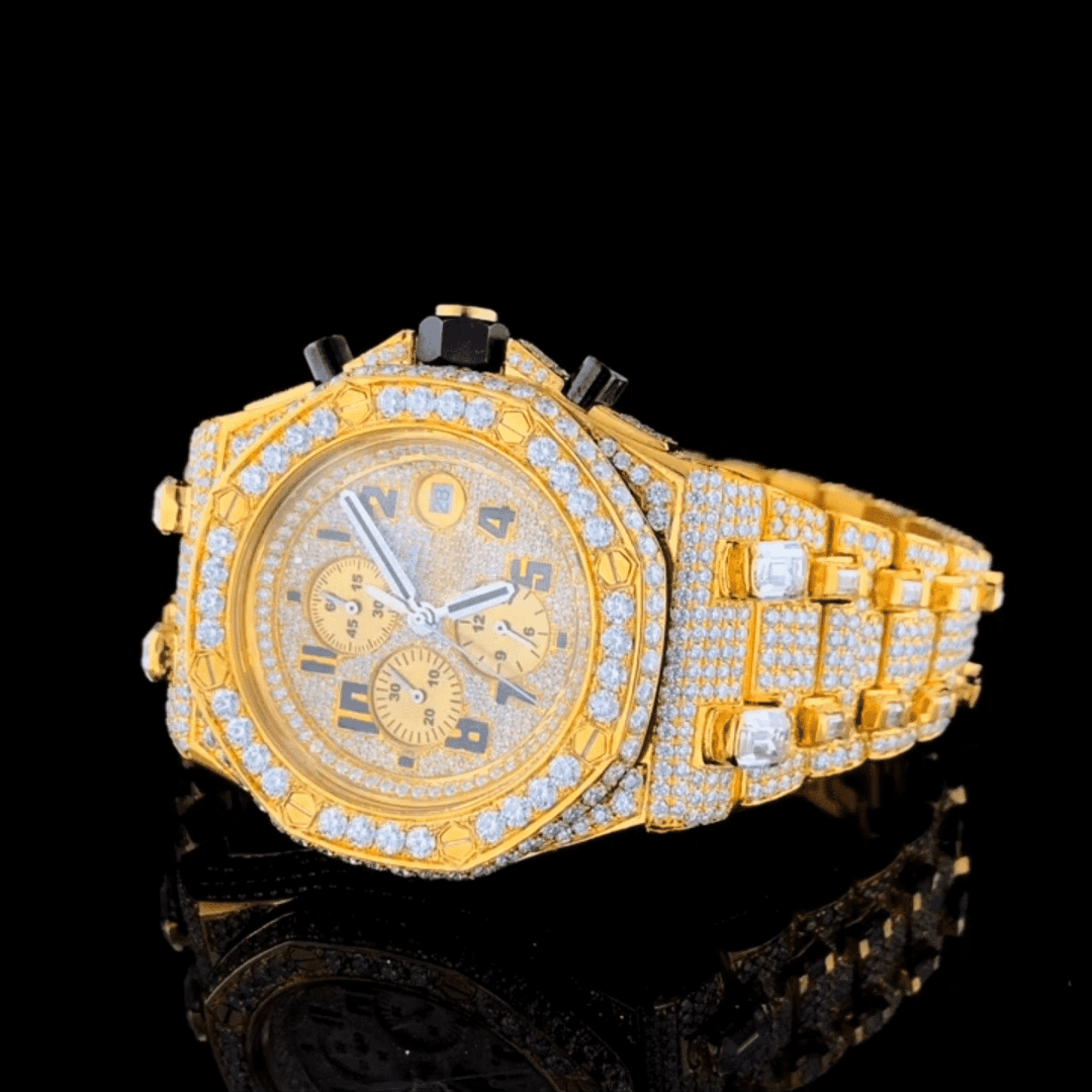 Stainless Steel Bust Down Luxury Watch for Men - Image 6