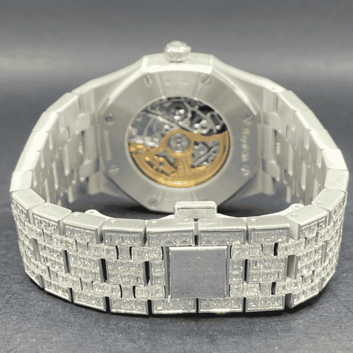 Moissanite Watches Full Iced Luxury Design for Men & Women - Image 6