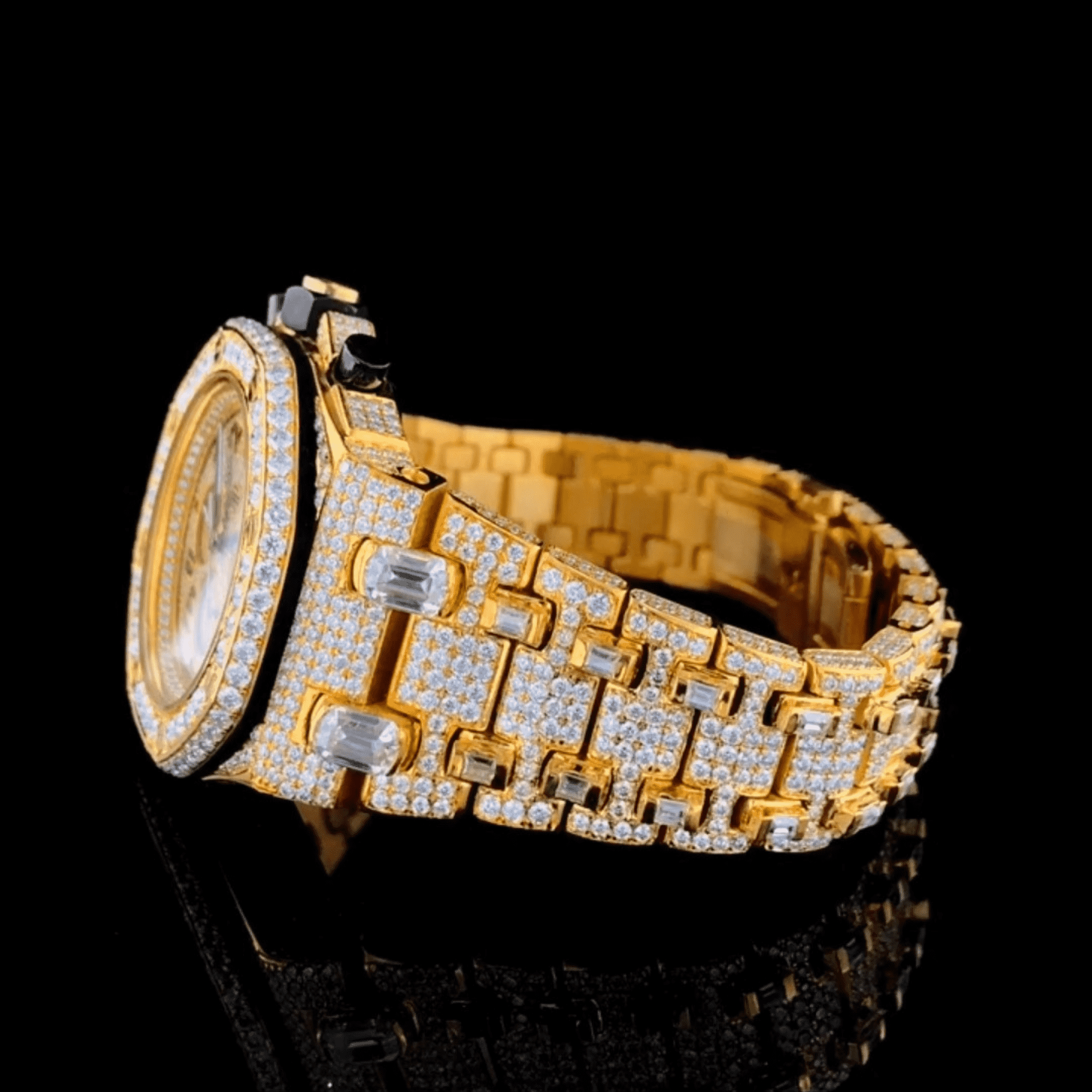 Stainless Steel Bust Down Luxury Watch for Men - Image 5