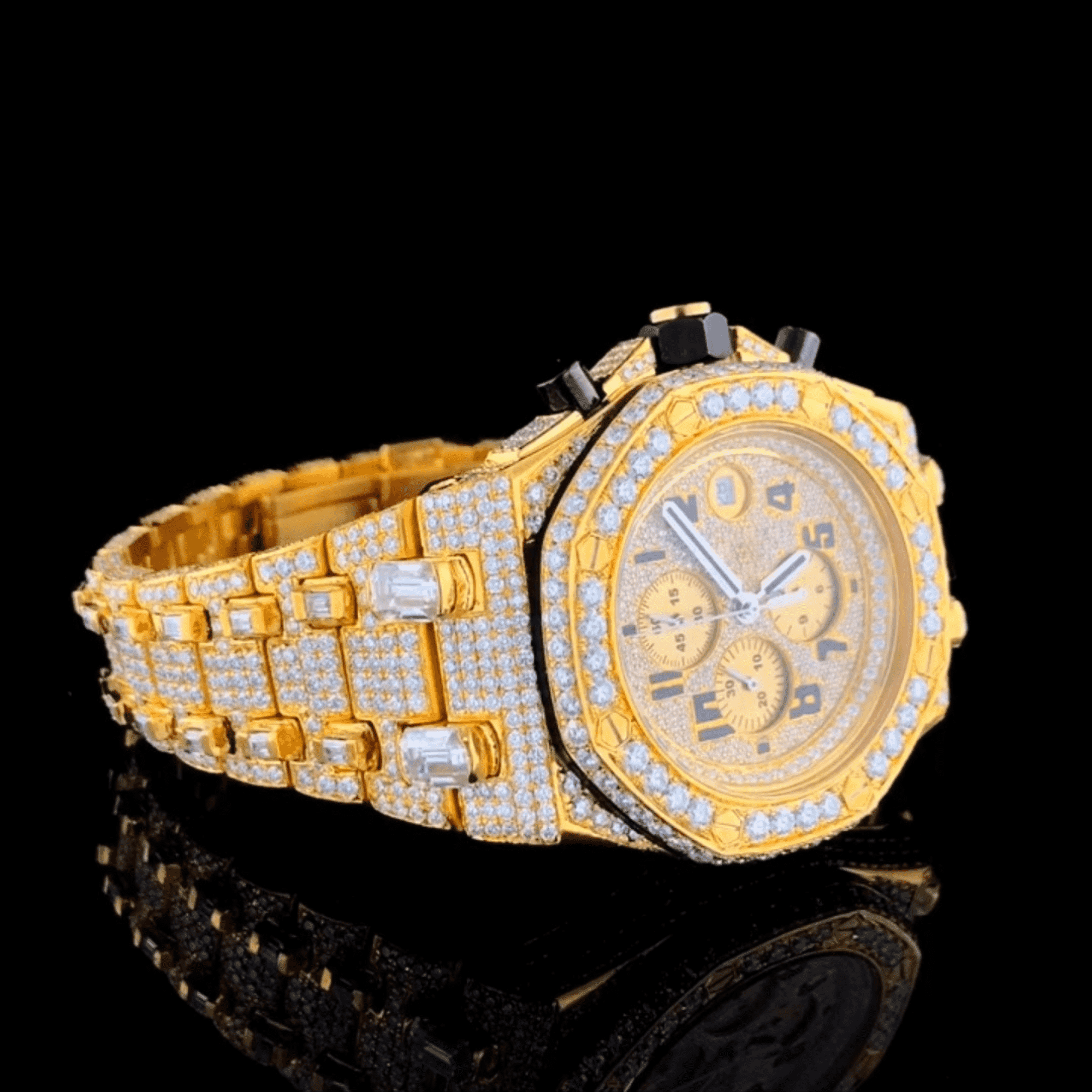 Stainless Steel Bust Down Luxury Watch for Men - Image 2