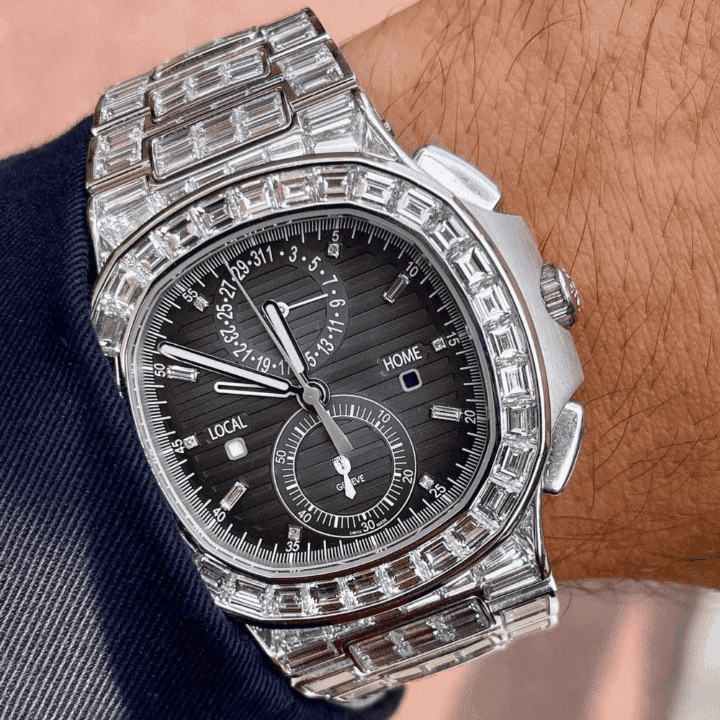 Stylish Moissanite Watches Iced Out Premium for Men & Women