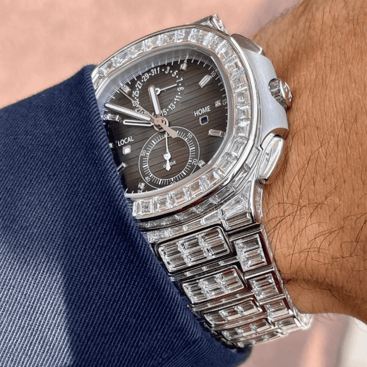 Stylish Moissanite Watches Iced Out Premium for Men & Women - Image 3