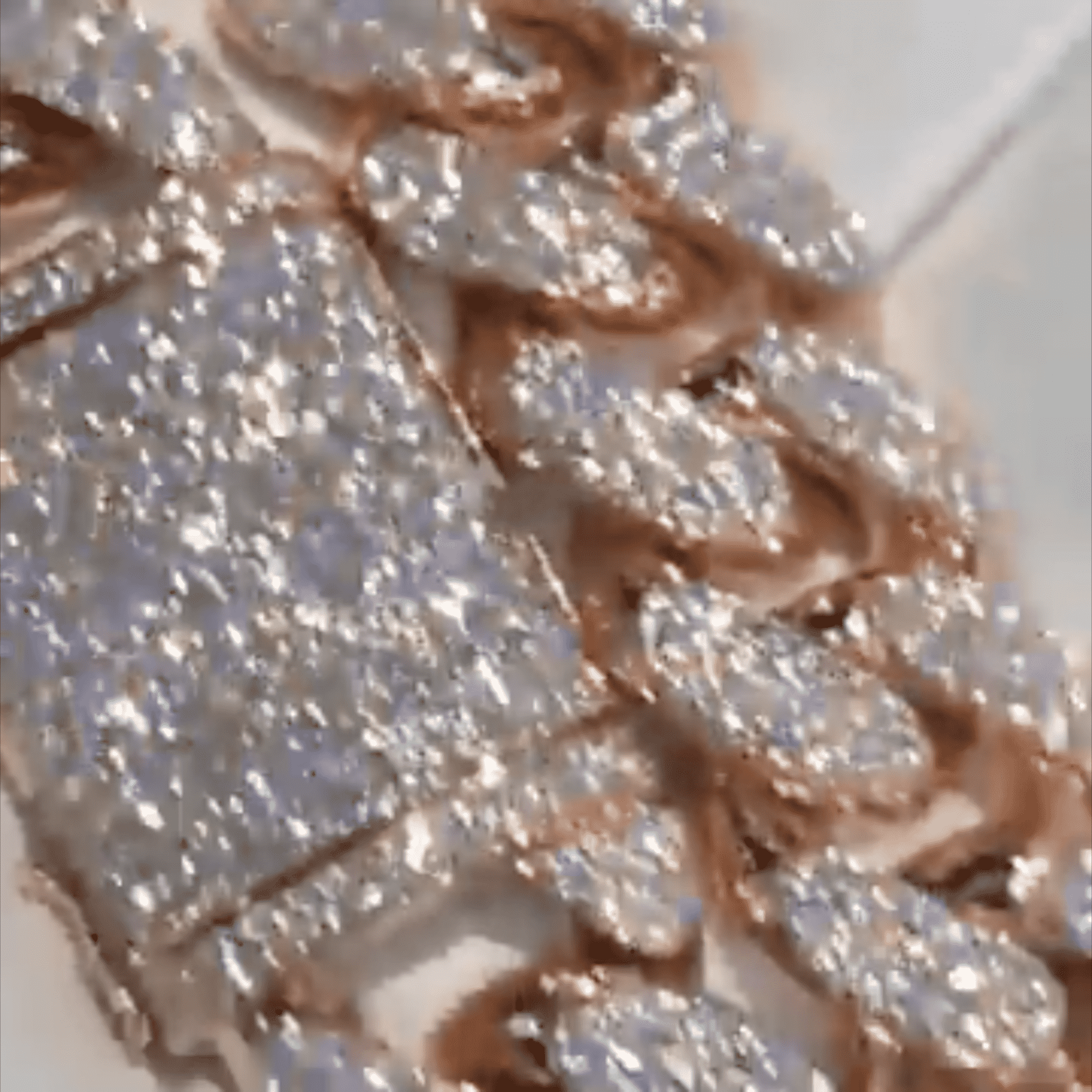 20mm Mens Silver Cuban Link Chain Moissanite