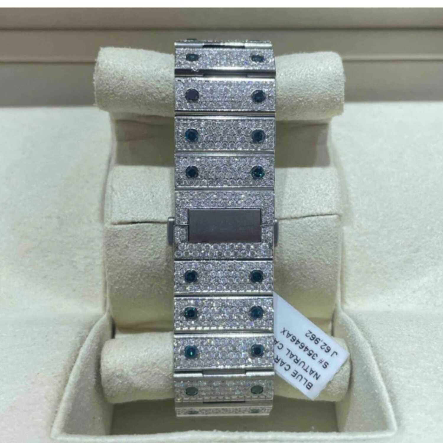 Iced Out Moissanite Watch Hip Hop Automatic Watch For Men - Image 3