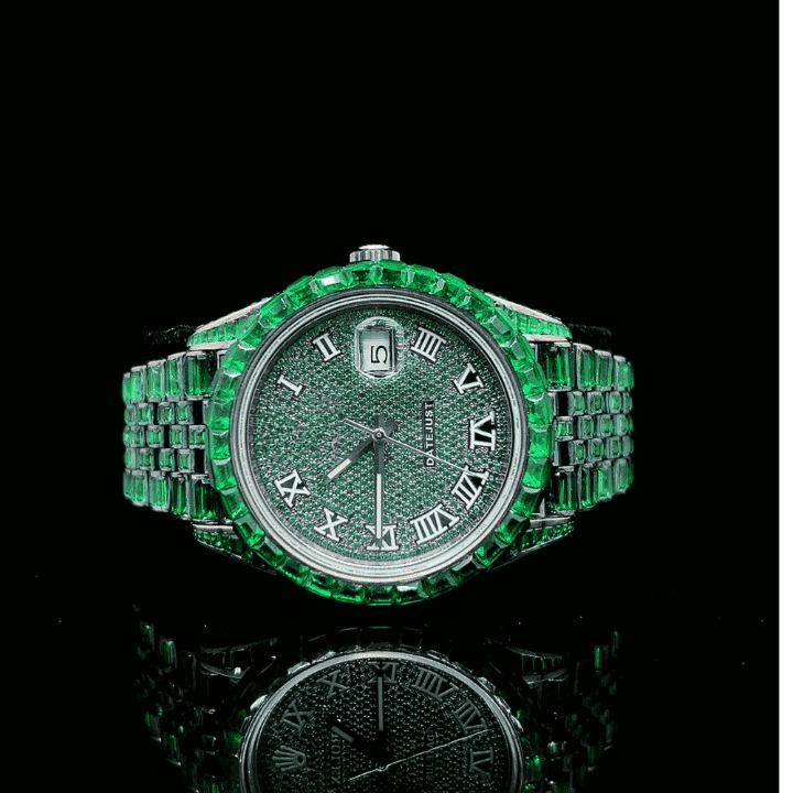 Bust Down Moissanite Watches Iced Out for Men & Women - Image 2