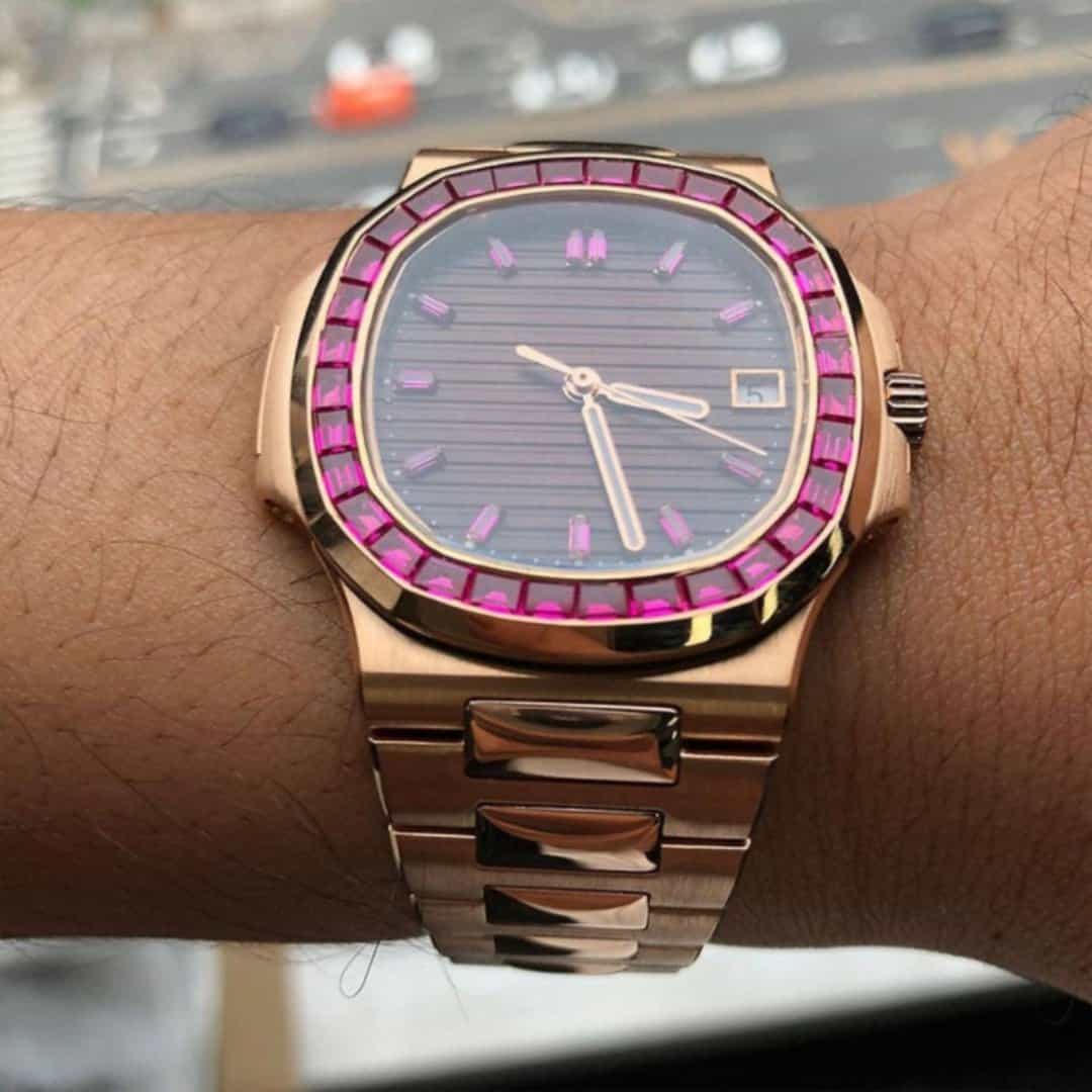 Classic Moissanite Watch with Modern Shine - Image 5