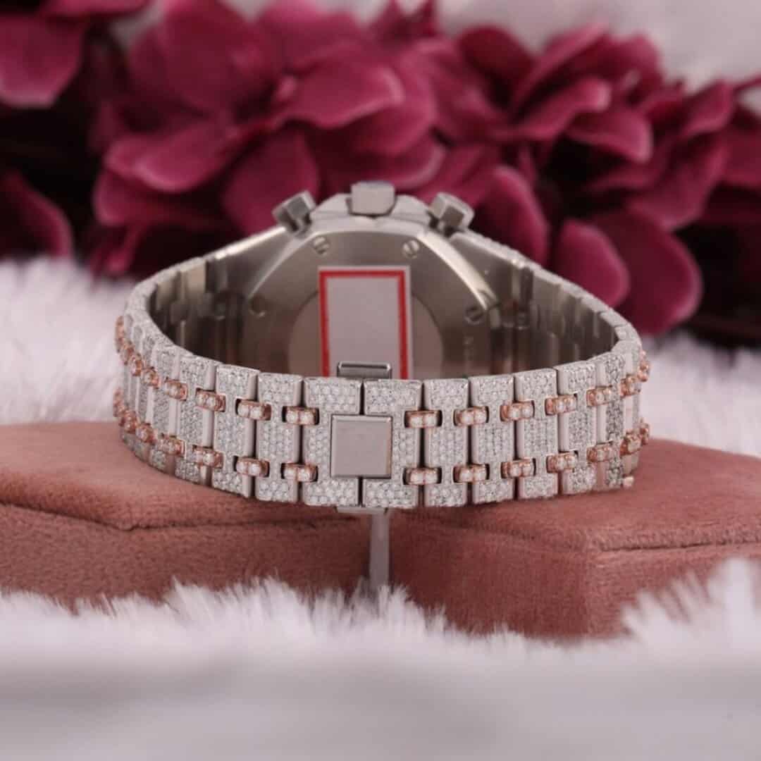 Premium Moissanite Watch with VVS Stones - Image 5