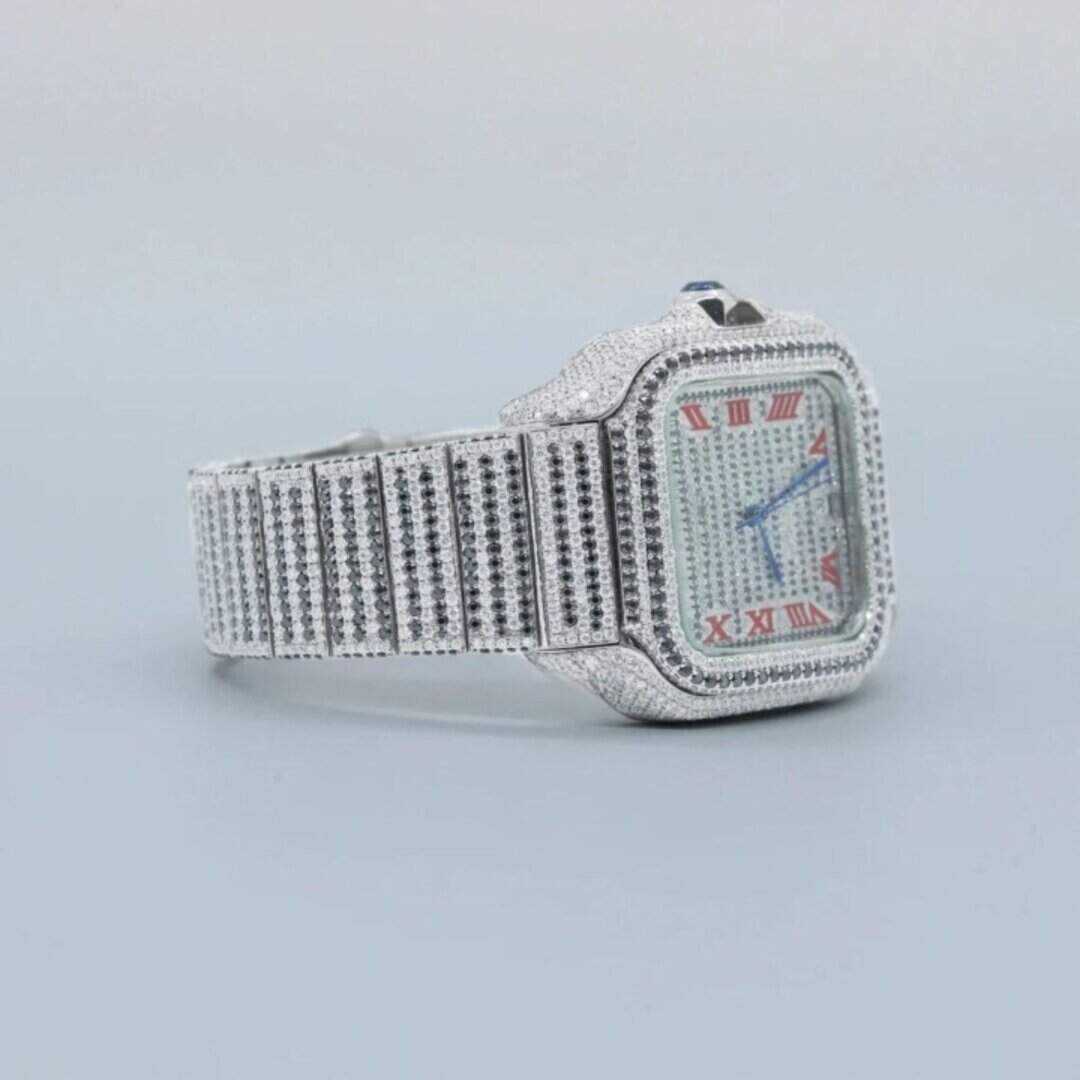 Women’s Moissanite Watch with Dazzling Stone - Image 4