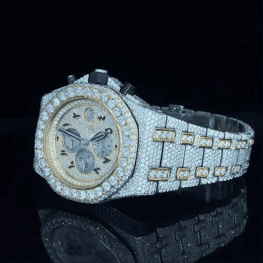 VVS Diamond Moissanite Iced Out Luxury Men’s Watch - Image 3