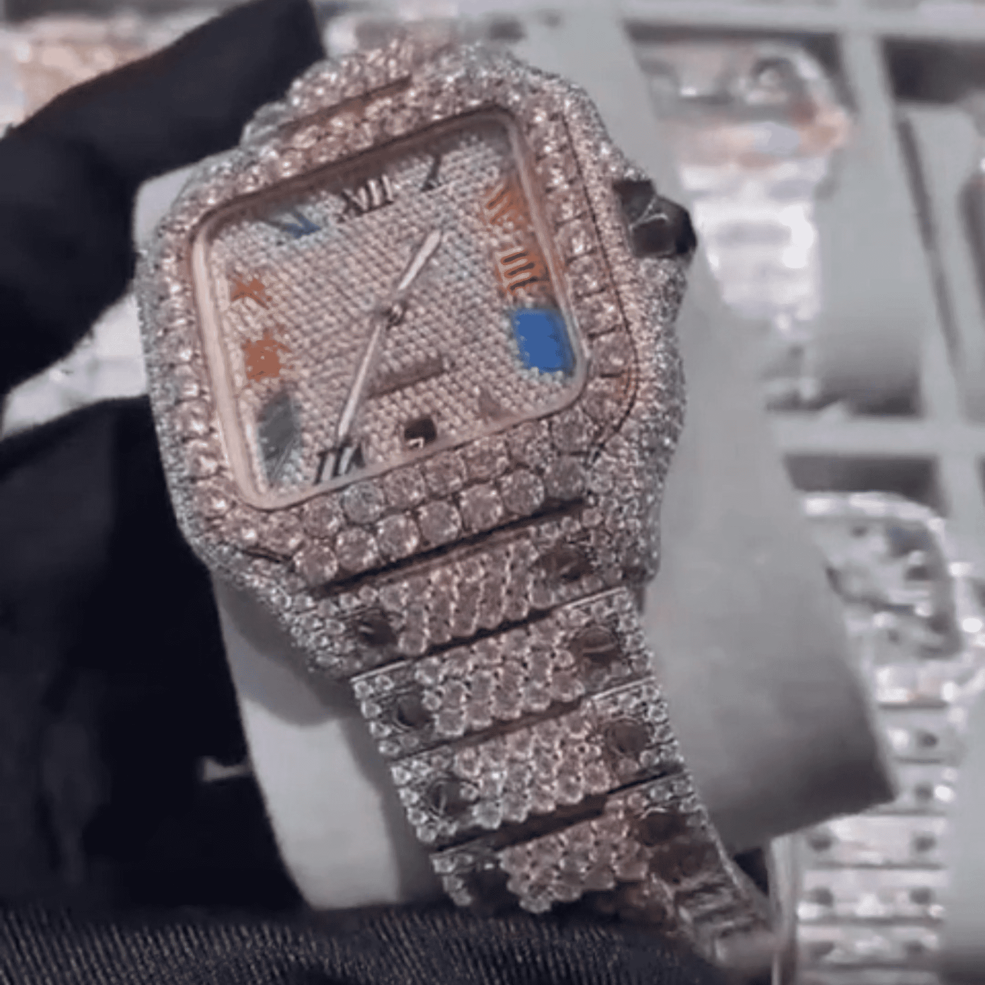 Women’s Elegant Moissanite Watch – Brilliant Sparkle - Image 3