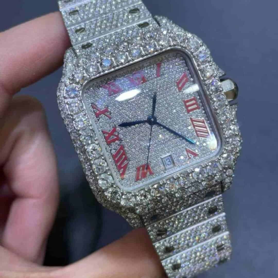 Classic Stainless Steel Bust Down Chronograph Watch - Image 4