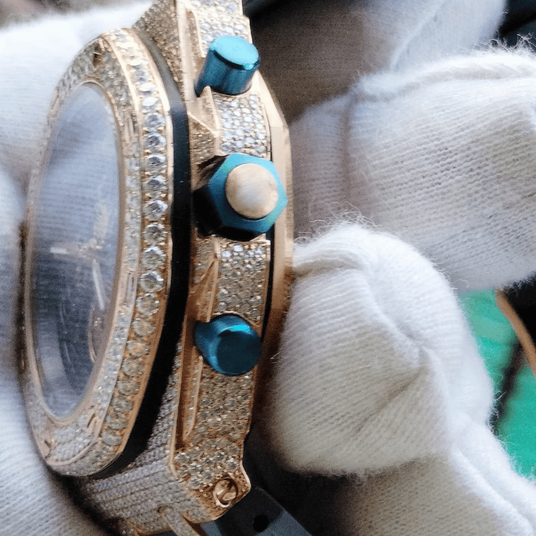 Iced Out VVS Moissanite Automatic Watch - Image 7
