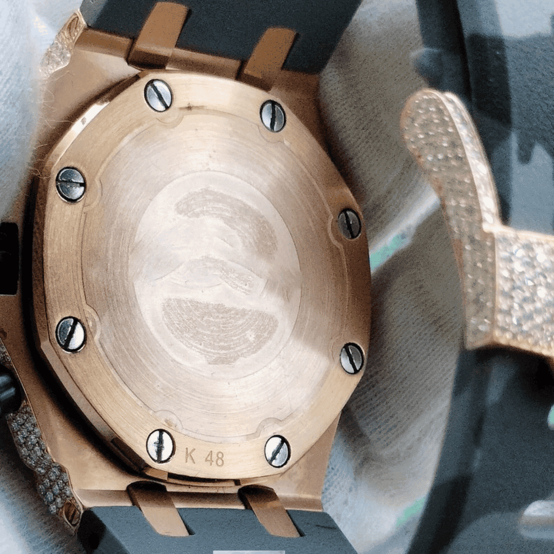 Iced Out VVS Moissanite Automatic Watch - Image 6