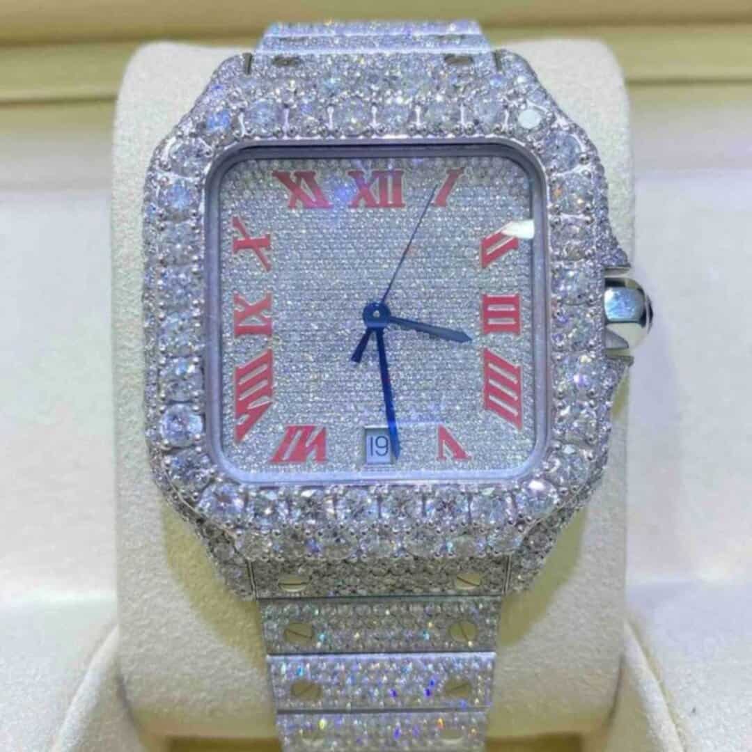 Classic Stainless Steel Bust Down Chronograph Watch - Image 2