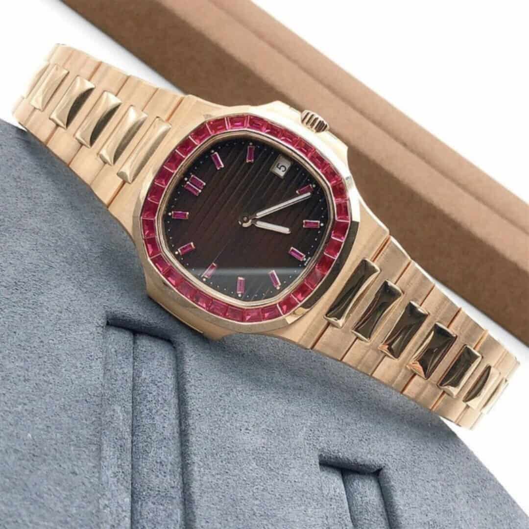Classic Moissanite Watch with Modern Shine