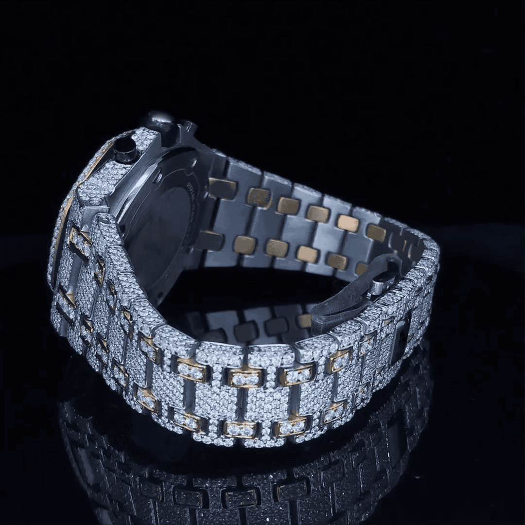VVS Diamond Moissanite Iced Out Luxury Men’s Watch - Image 6