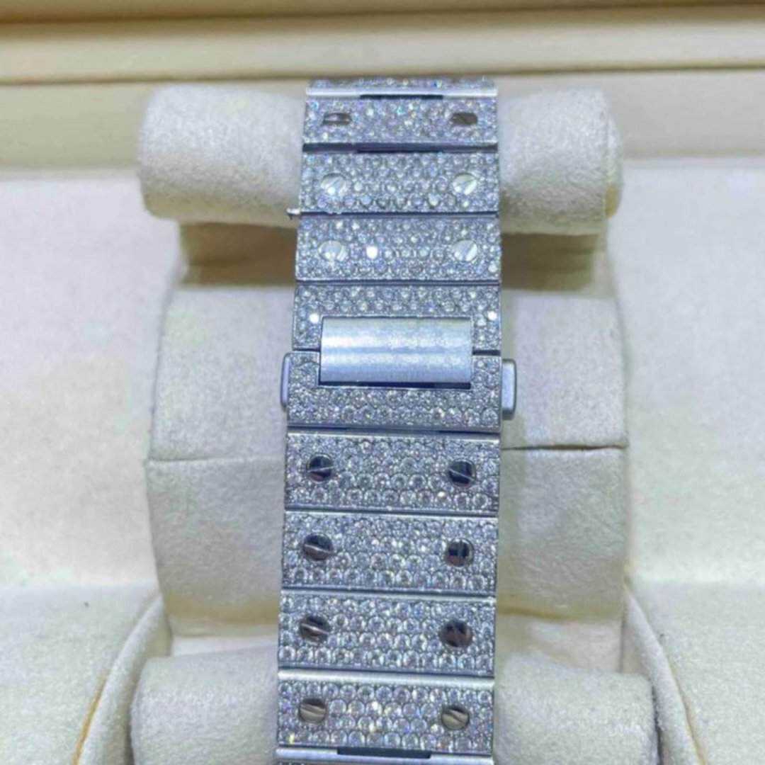 Classic Stainless Steel Bust Down Chronograph Watch - Image 3