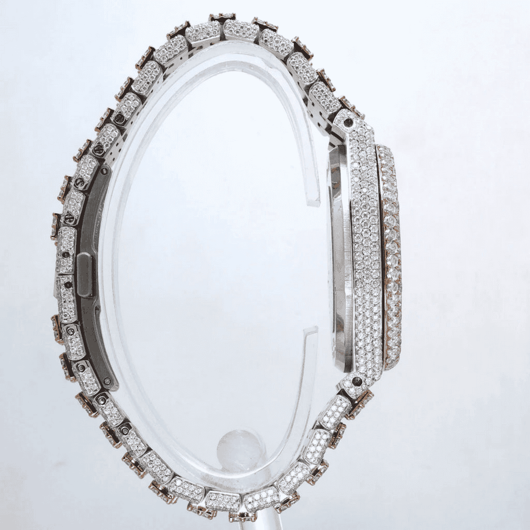 Luxury Iced Moissanite Watches High Brilliance for Men & Women - Image 3