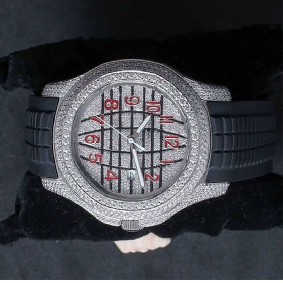 Style Automatic Bust Down VVS Moissanite Watch - Image 5