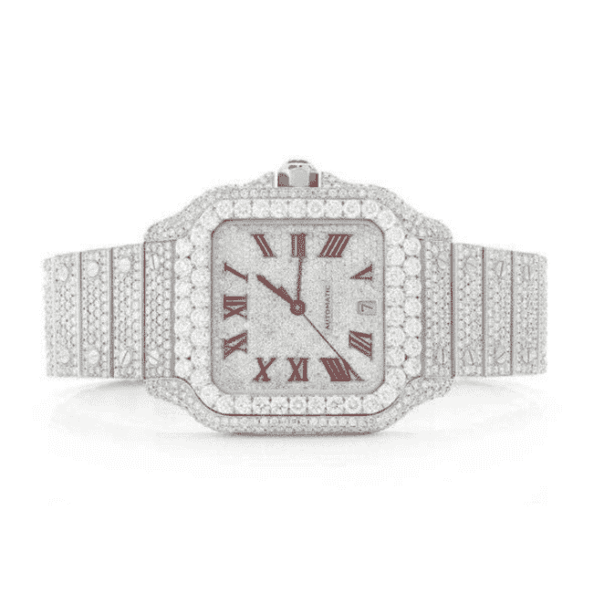 Moissanite Watches With Heavy Iced Look for Men & Women