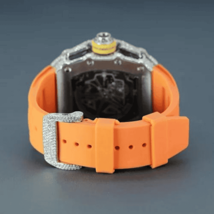 Supreme Shine Bust Down Iced Out Watches, Moissanite Watches - Image 5