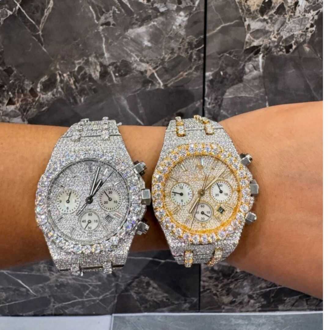 Premium Moissanite Watch with Sophisticated Style 5 Premium Moissanite Watch with Sophisticated Style - Image 5