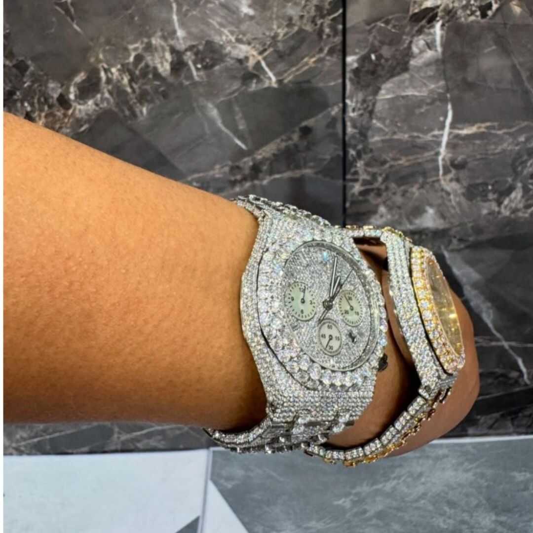 Premium Moissanite Watch with Sophisticated Style 2 Premium Moissanite Watch with Sophisticated Style - Image 2