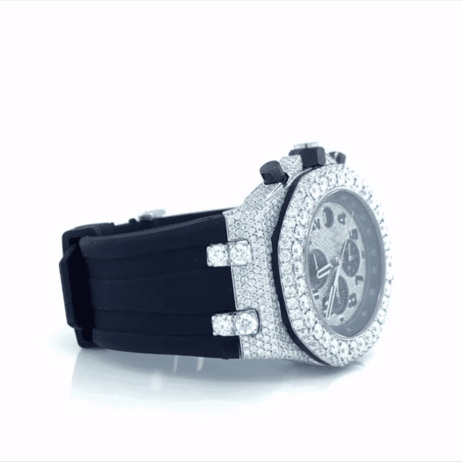 Bust Down Iced Out VVS Moissanite Watch - Image 6