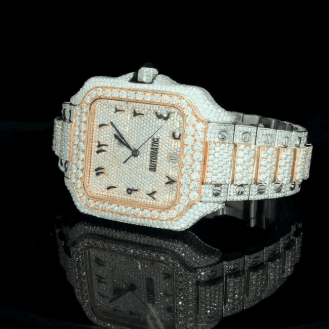VVS Diamond Moissanite Iced Out Watch - Image 3