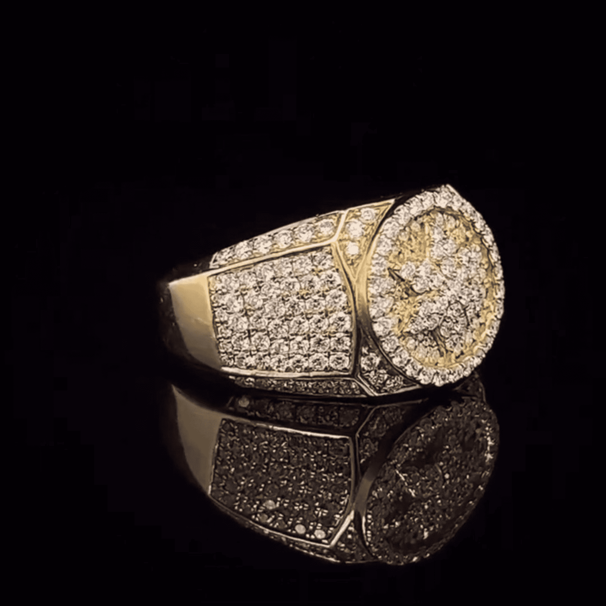 Unique 925 Silver Iced Out Rings, Hip Hop Rings, Featured with VVS Moissanite Diamonds - Image 3