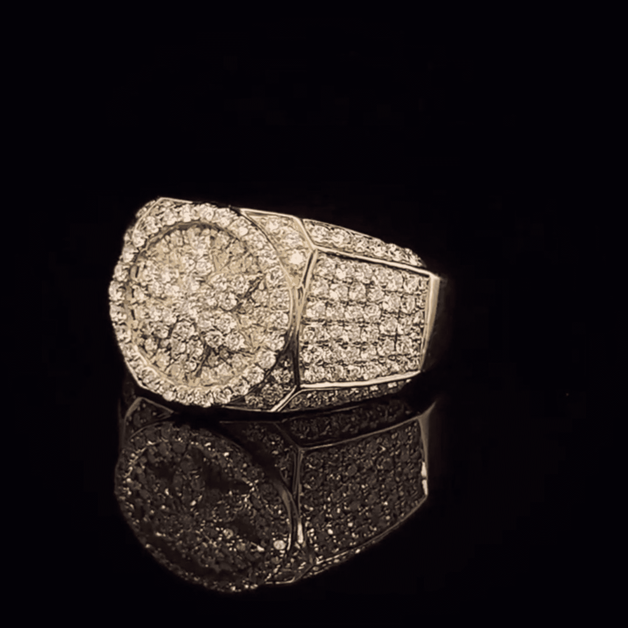 Unique 925 Silver Iced Out Rings, Hip Hop Rings, Featured with VVS Moissanite Diamonds - Image 4