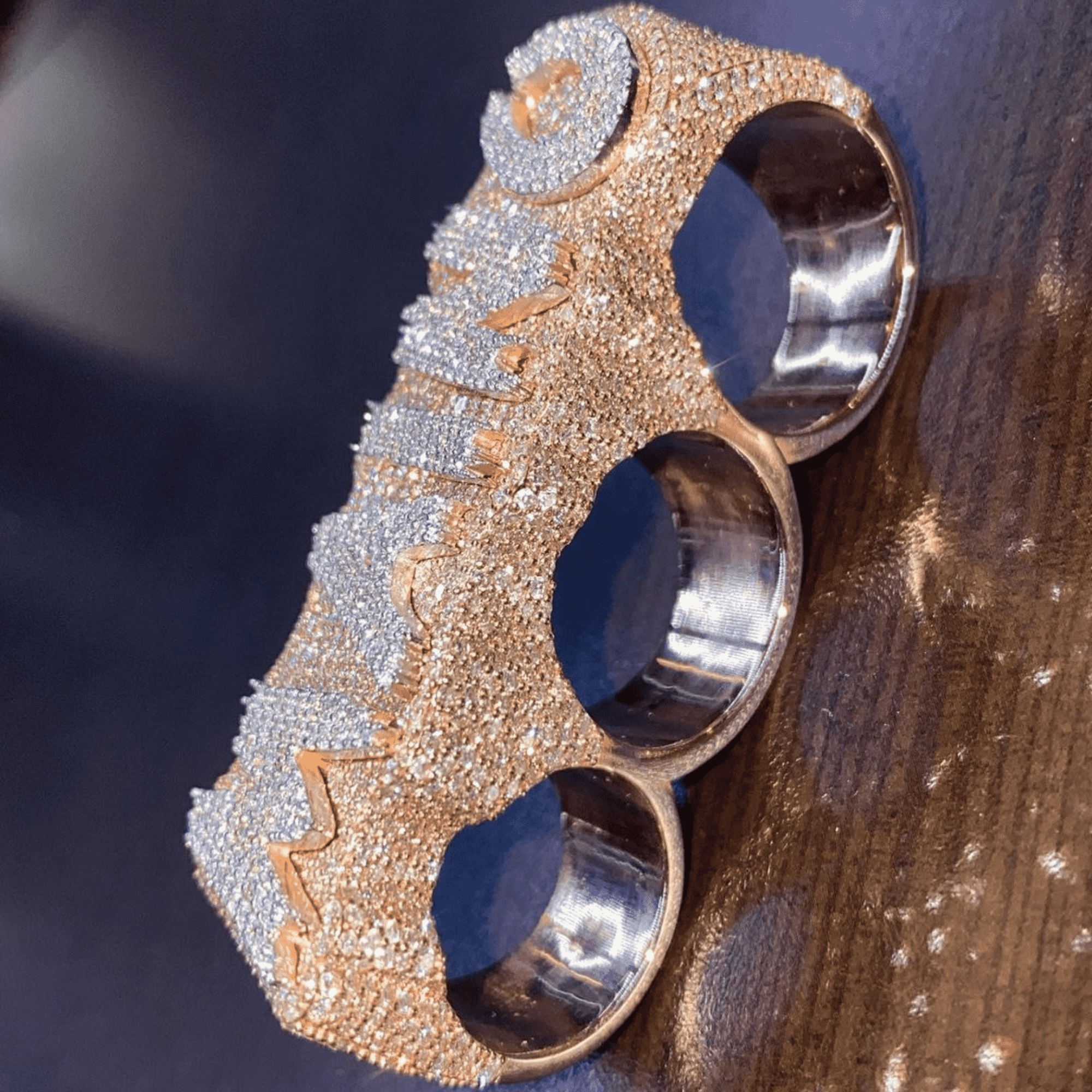 Unique 925 Silver Iced Out Rings, Hip Hop Ring, VVS Moissanite Diamond Ring - Image 4