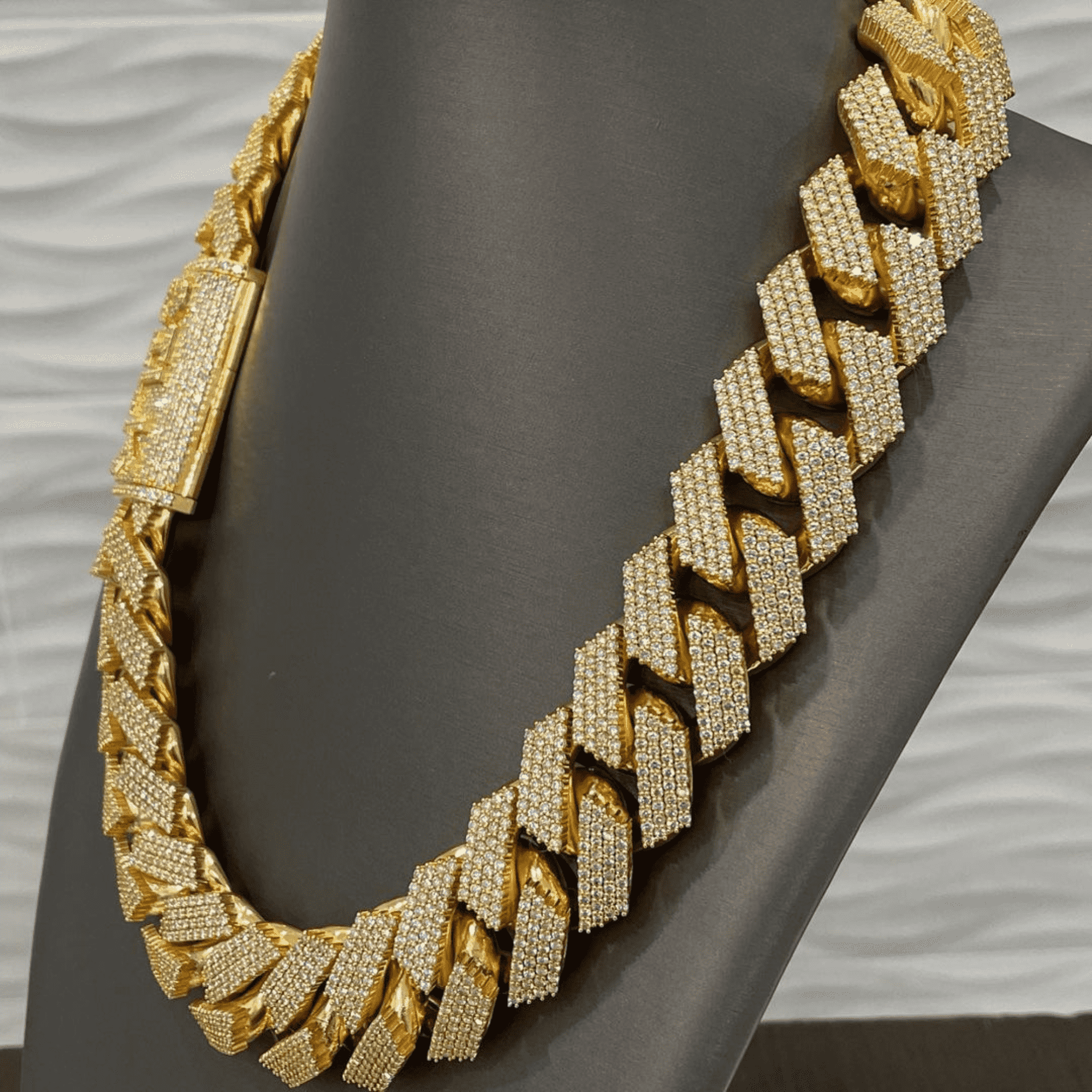 925 Sterling Silver Diamond Iced Out Cuban Link Men’s Moissanite Chains - Image 5