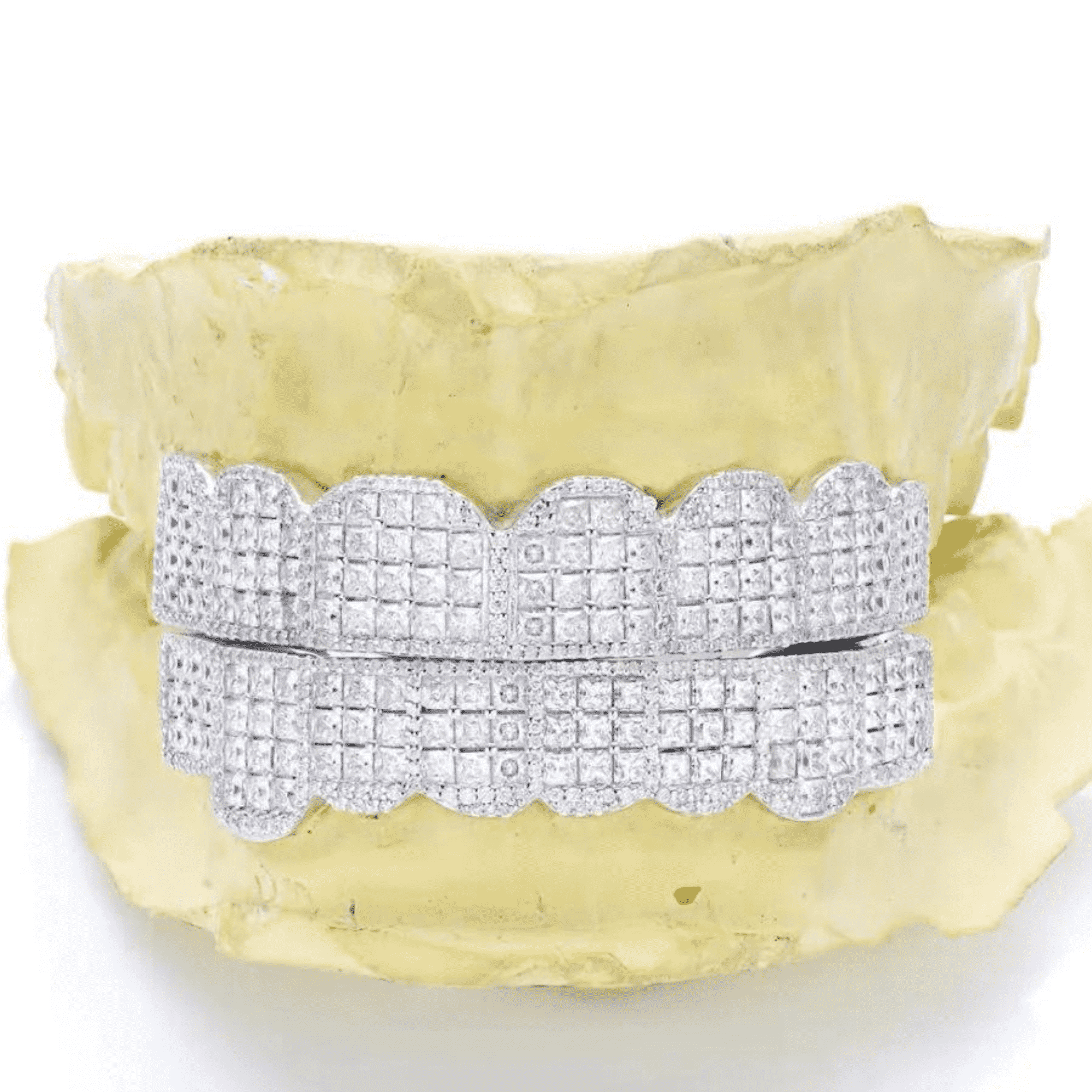 925 Silver Shine Teeth Grillz – Minimalist, Stylish & Strong Silver Teeth Grills - Image 2