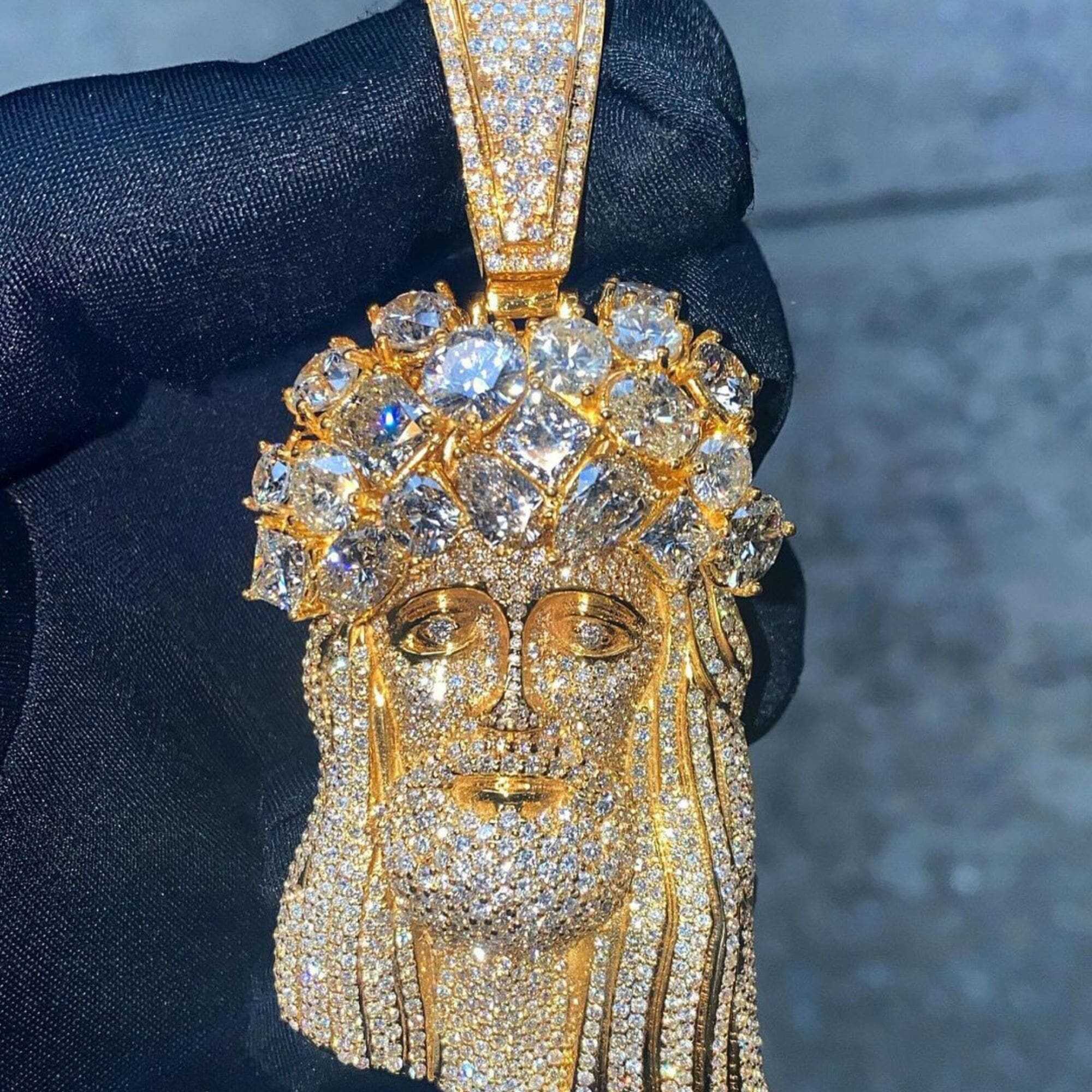 Hip Hop Iced Out Pendants With Custom VVS Moissanite Diamond & Name Pendants