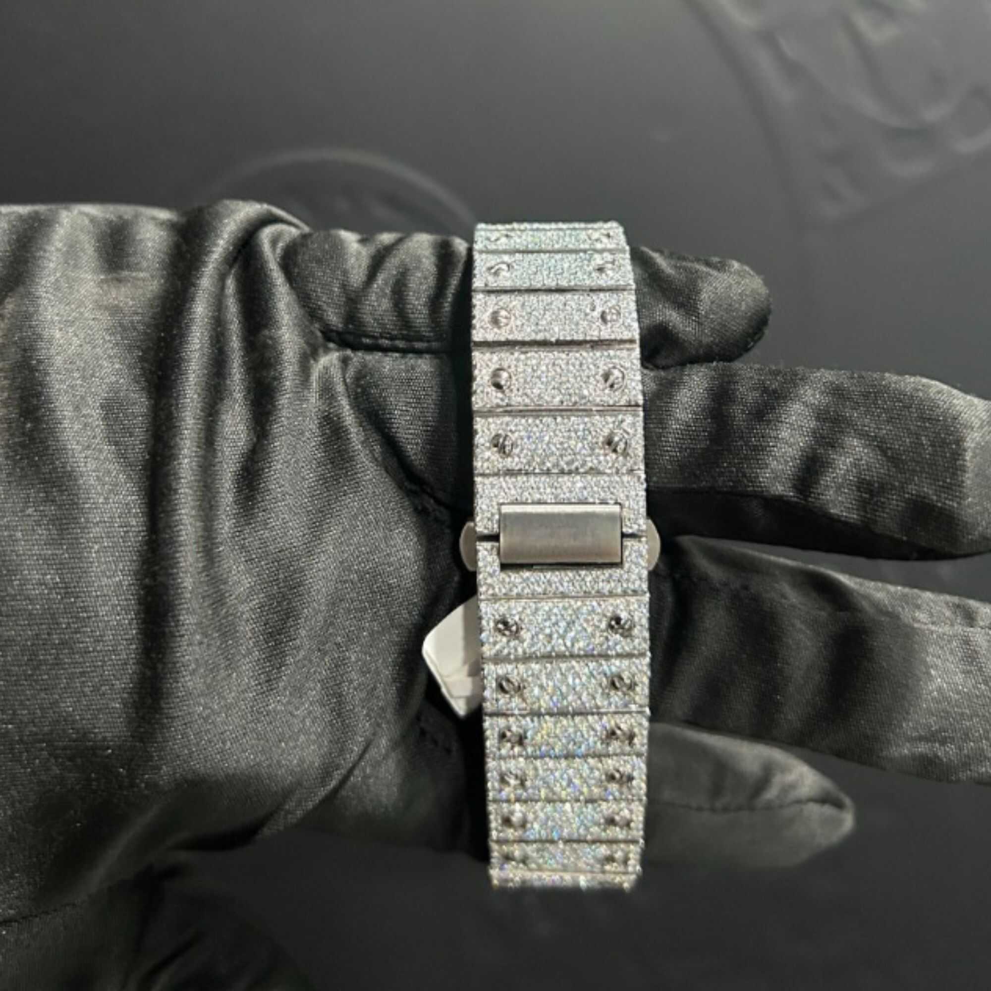 Elegant Moissanite Watches with Classic Round Face - Image 3