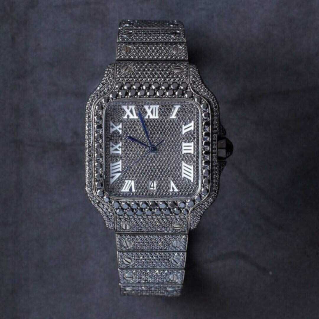 Classic Moissanite Watch with High-Sparkle Appeal - Image 2