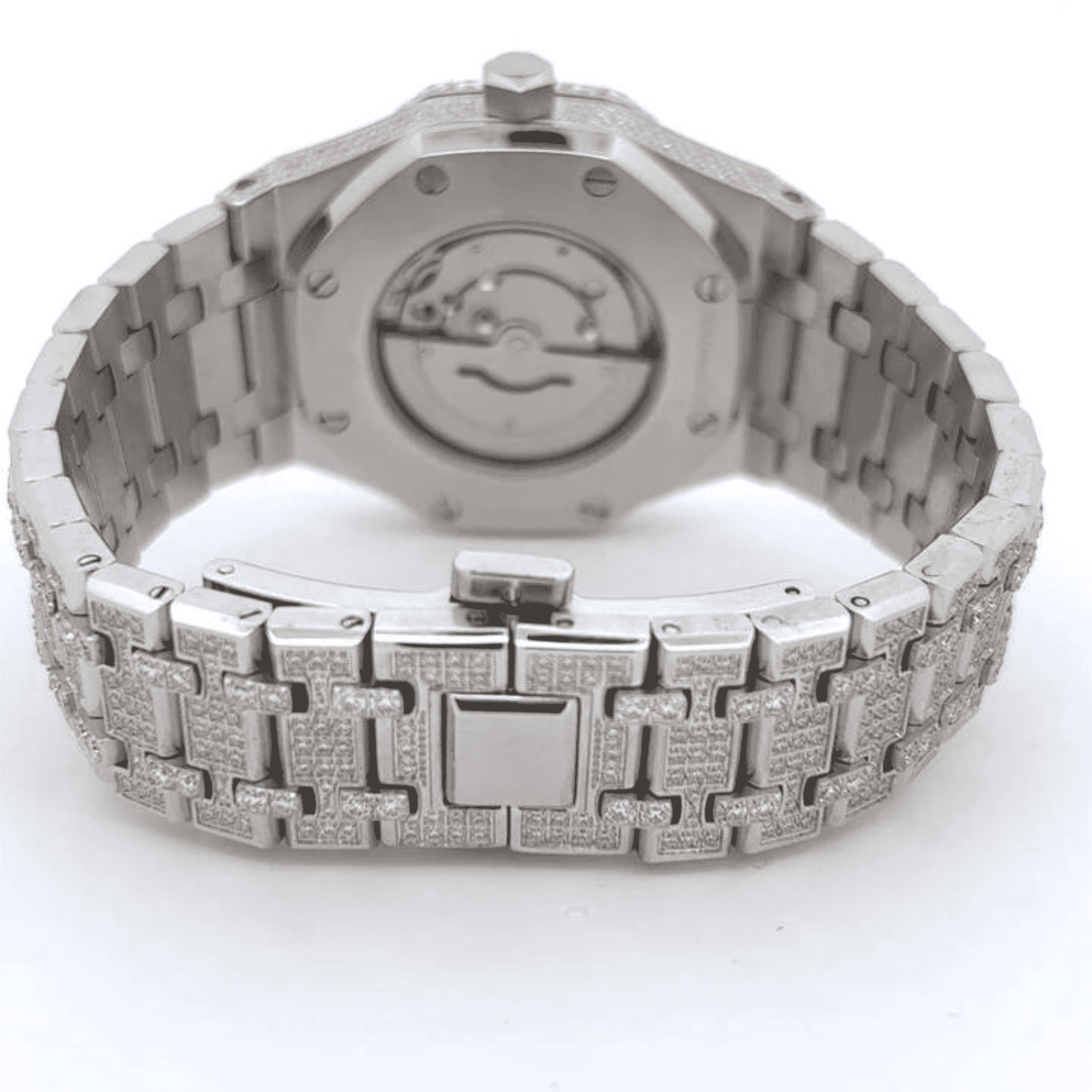 Ultra Premium Bust Down Iced Out Watches, Moissanite Watches - Image 4