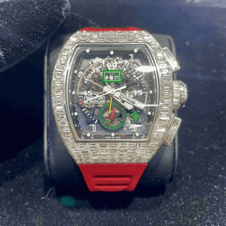 Crystal Shine Iced Out Watches & Moissanite Watches