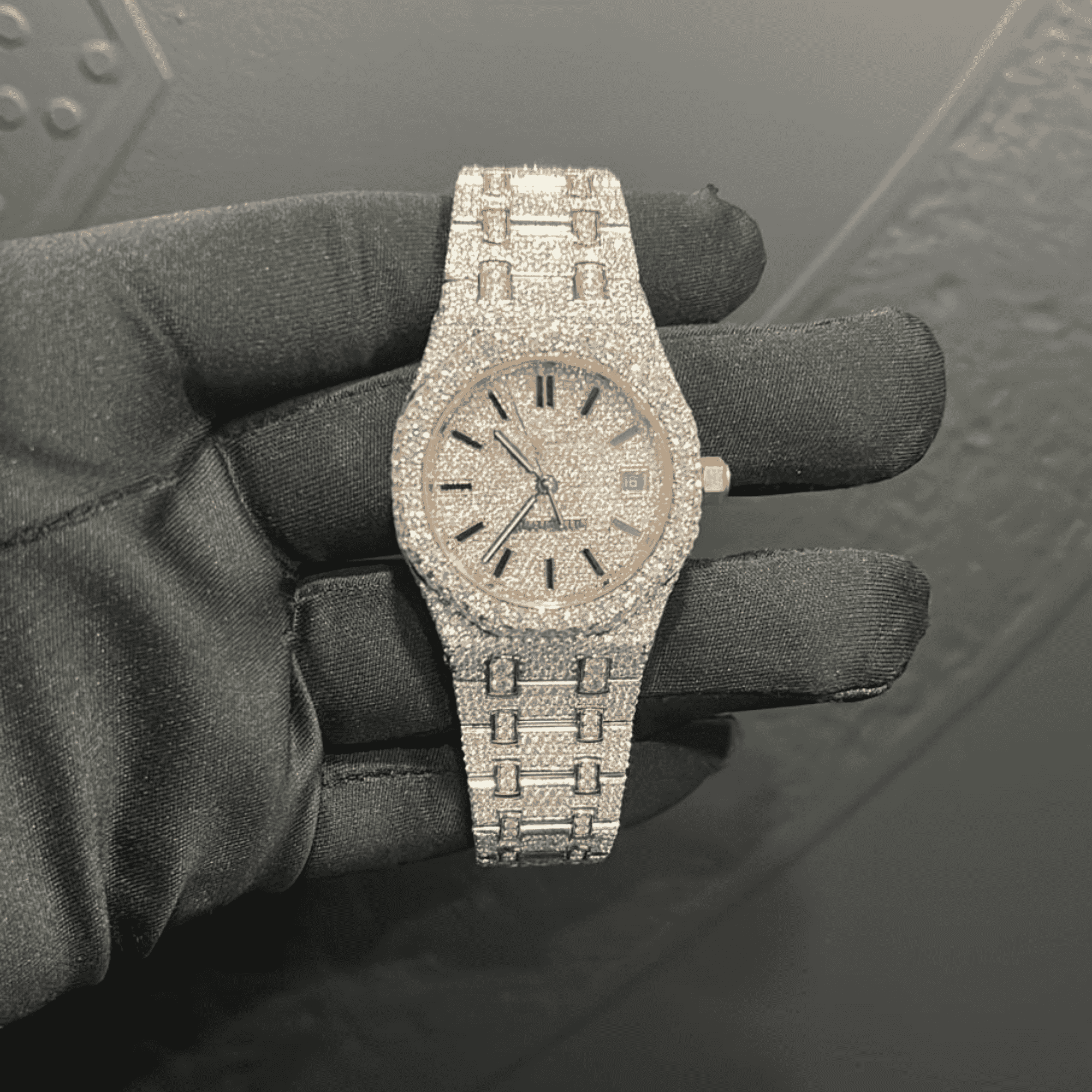 Moissanite Diamond Watch Iced Out for Premium Style